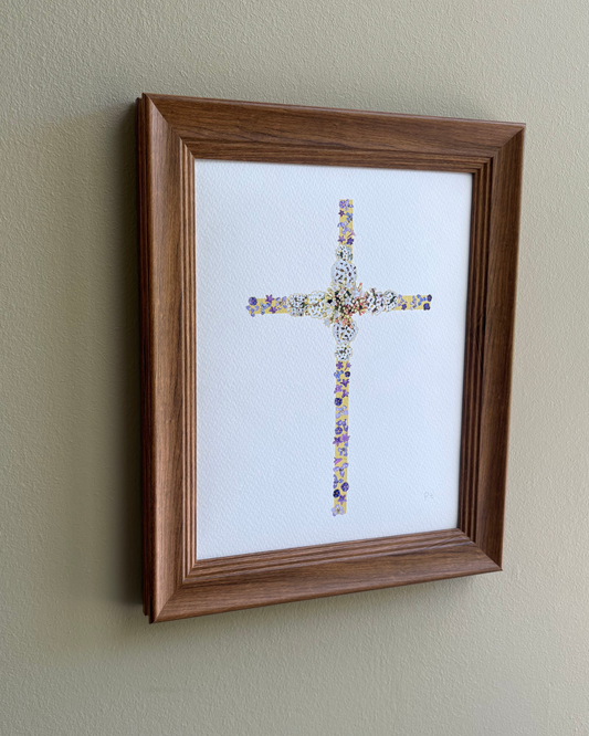 Cruz de Flores en Invierno