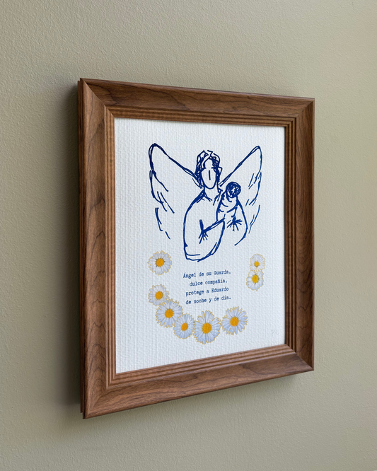 Ángel de la Guarda - Ilustración Personalizada