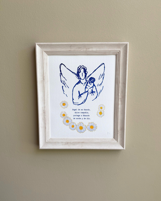 Ángel de la Guarda - Ilustración Personalizada